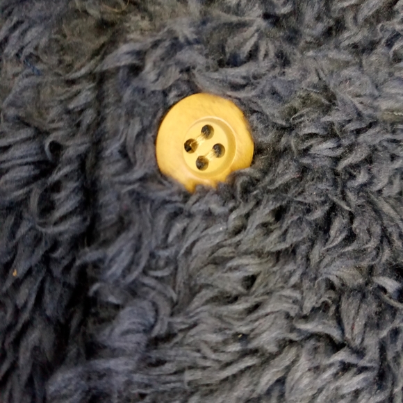 Carter's Blue Fur Like Jacket 6M - Picture 6 of 9